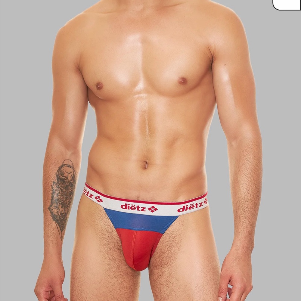 Dietz Men's bravo Thong Blue M